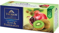 Thurson Kiwi & Pomegranate, zelený čaj (25 sáčků) - Čaj
