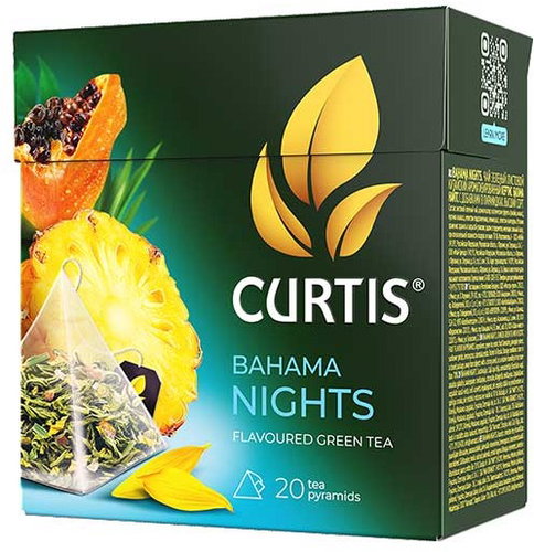 Curtis Bahama Nights, green tea (20 sachets) - Tea - Main image