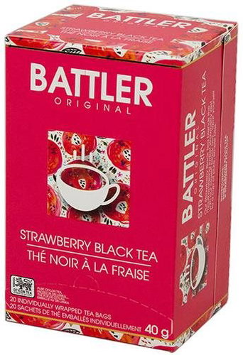 Battler Strawberry Black, black tea (20 sachets) - Tea - Main image