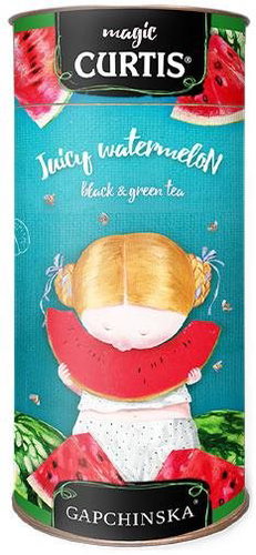 Curtis Juicy Watermelon, black/green tea (80g) - Tea - Main image
