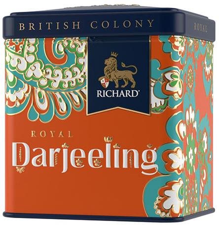 RICHARD Royal Darjeeling 50g PLECH (loose black tea) - Tea - Main image