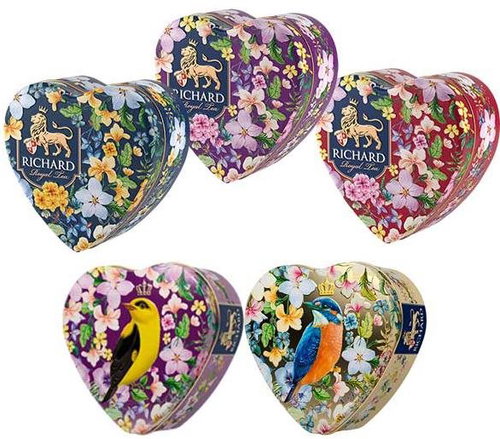 Richard Royal Heart BLUE 30g (loose black tea) - Tea - Main image