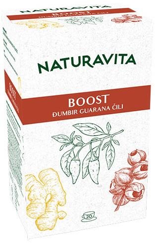 Naturavita Boost, herbal tea (20 sachets) - Tea - Main image