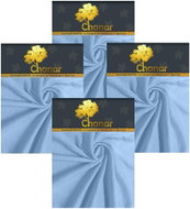 Chanar Jersey Standard Sheet 90 × 200 cm, 4 pcs, blue - Bedsheet