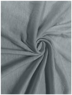 Kaptan Sheet Jersey TOP 90 × 200 cm, light grey - Bedsheet