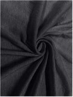 CHANAR Jersey lepedő STANDARD 90 × 200 cm, sötétszürke - Lepedő