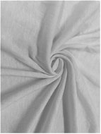 CHANAR Prestieradlo Džersej STANDARD 180 × 200 cm, biele - Plachta na posteľ