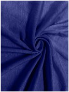 CHANAR Prostěradlo Jersey STANDARD 180 × 200 cm, tmavě modré - Prostěradlo