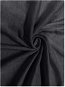 CHANAR Jersey lepedő STANDARD 180 × 200 cm, sötétszürke - Lepedő