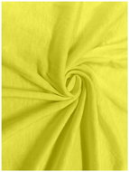Kaptan Jersey sheet STANDARD 180 × 200 cm, yellow - Bedsheet