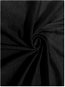 CHANAR Jersey lepedő STANDARD 180 × 200 cm, fekete - Lepedő