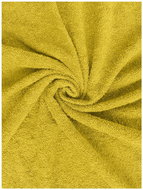 Kaptan Terry sheet TOP 90 × 200 cm, yellow - Bedsheet