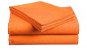 Chanar bavlnená plachta na posteľ – Plachta oranžová - Plachta na posteľ
