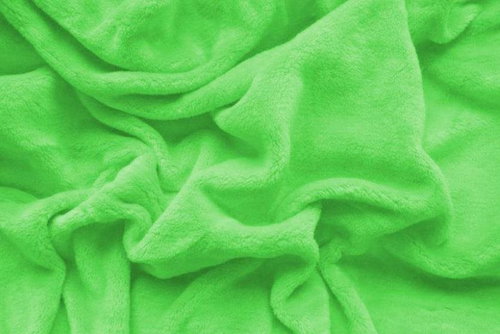 Kaptan microfleece sheet - Green 90x200 cm - Bedsheet - Main image