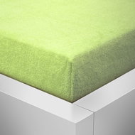 Kaptan terry crib sheet - 60x120cm green - Bedsheet