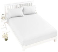 Kaptan Jersey Top Sheet 90x200cm white - Bedsheet