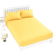 Kaptan Jersey Top Sheet 120x200 cm yellow - Bedsheet
