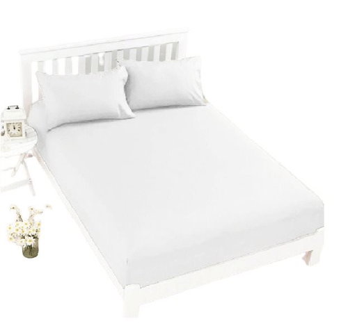 Kaptan Jersey Top Sheet 120x200 cm white - Bedsheet - Main image