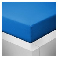 Chanar prostěradlo Jersey Top 140x200 cm modrá royal - Prostěradlo