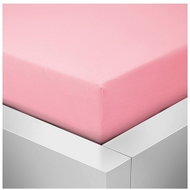 Kaptan Jersey Top Sheet 140x200 cm pink - Bedsheet
