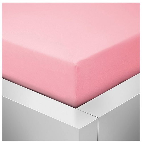 Kaptan Jersey Top Sheet 140x200 cm pink - Bedsheet - Main image