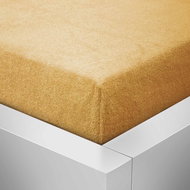 Kaptan Sheet Terry Top 90x200cm yellow - Bedsheet