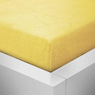 Kaptan Sheet Terry Top 90x200cm lemon yellow - Bedsheet