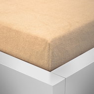 Kaptan sheet terry top 160x200 cm beige - Bedsheet