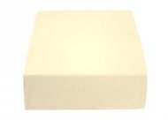 Kaptan Sheet Terry Top 180x200cm cream - Bedsheet