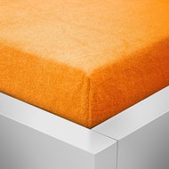 Kaptan sheet terry top 180x200cm orange - Bedsheet