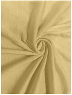 Kaptan Jersey Lux sheet, 90 × 200 cm, beige - Bedsheet