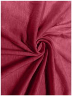 Kaptan Jersey Lux sheet, 90 × 200 cm, red - Bedsheet