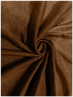 Kaptan Jersey Lux sheet, 180 × 200 cm, dark brown - Bedsheet