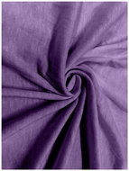 Kaptan Jersey Lux sheet, 180 × 200 cm, dark purple - Bedsheet