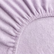 Kaptan Sheet Terry Lux, 90 × 200 cm, light purple - Bedsheet
