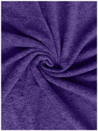 Kaptan Sheet terry Lux, 180 × 200 cm, dark purple - Bedsheet
