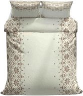 Chanar Cotton Bed Linen Beautiful Sleep - Brown Star - Bedding