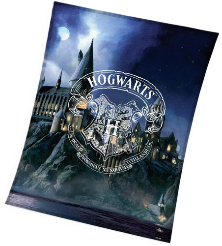 Kaptan Children's blanket Harry Potter Hogwarts School 130 × 170 cm - Blanket - Main image