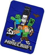 Kaptan Children's blanket Minecraft Time to Mine 110 × 140 cm - Blanket