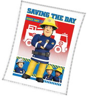 Kaptan Children's blanket Fireman Sam Hero 130 × 170 cm - Blanket