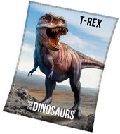 Kaptan Baby blanket T-Rex Predator 130 × 170 cm - Blanket