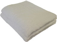 Kaptan Baby towel Fringe 40 × 60 cm, white - Towel