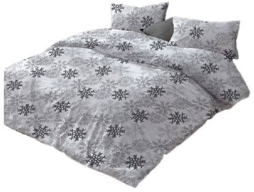 Kaptan Cotton bed linen Snowflakes 140 × 200, 70 × 90 cm - Bed Linen - Main image