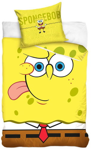 Kaptan Children's bedding Sponge Bob Emoji - Bed Linen - Main image