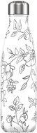 Chilly's Bottles Termoláhev Line Art Floral 500ml, edice Original - Termoska
