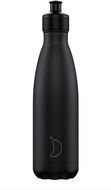Chilly's Bottles Termoláhev černá - sportovní 500ml, edice Original - Termoska