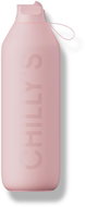 Chilly's Bottles Termoláhev jemná růžová 1000ml, edice Series 2 Flip - Termoska