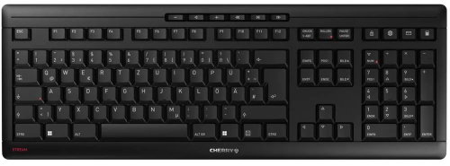 CHERRY CHERRYSTREAMBLACK KEYBOARD WIRELESS USB - DE - Keyboard - Main image