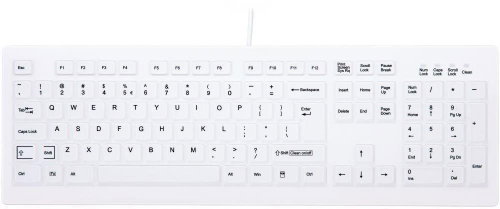 CHERRY CHERRY AK-C8100 PROT. KEYBOARD WHITE - DE - Keyboard - Main image