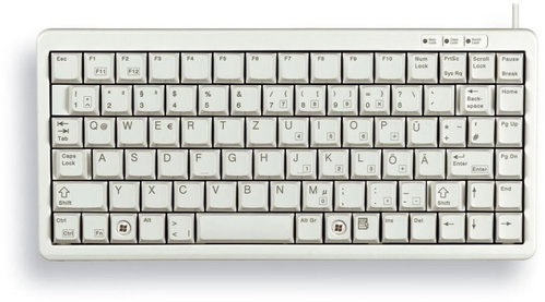 CHERRY CHERRY G84-4100 COMPACT KEYBOAR US LAYOUT WHITE - Keyboard - Main image